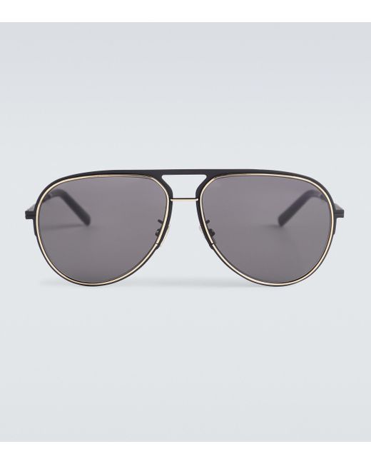 Dior Gray Dioressential A2u Metal Sunglasses for men