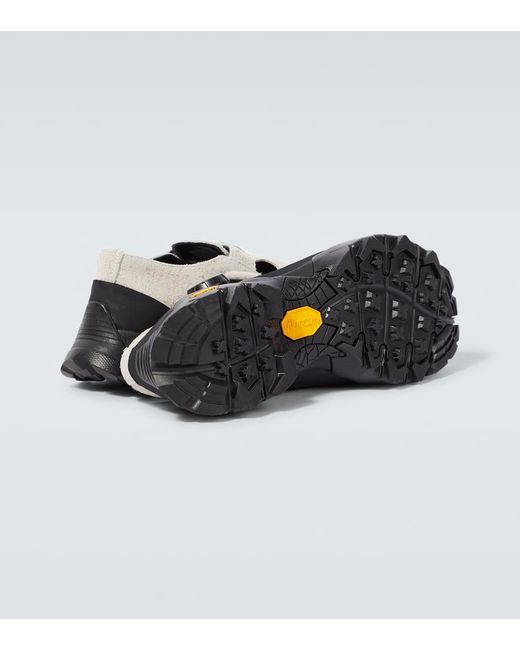 Roa Sneakers mit Veloursleder in Black für Herren