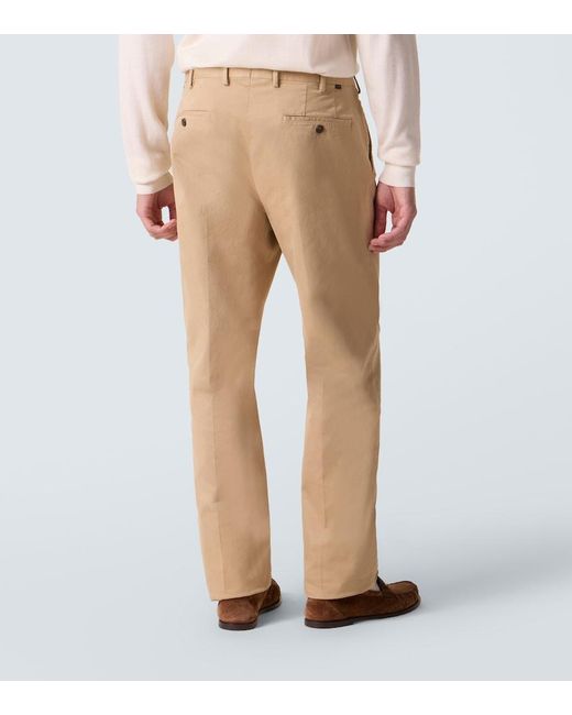 Slowear Natural Cotton Straight Pants for men