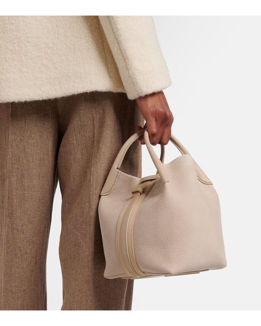 Bolso Saco Bale Small De Piel Loro Piana de color Natural