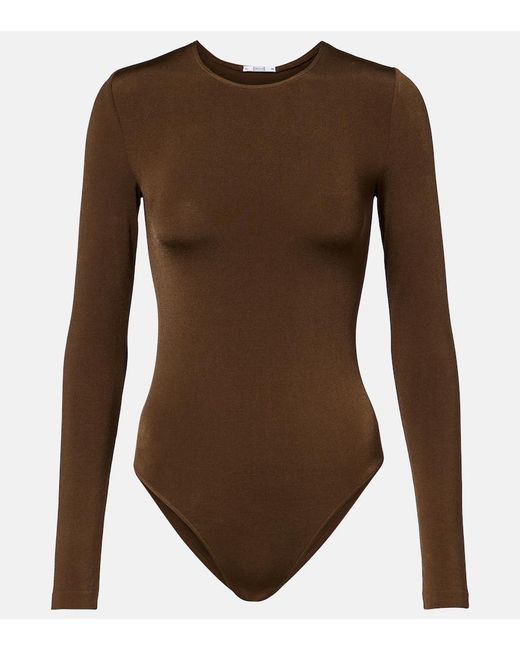 Wolford Brown Berlin Bodysuit
