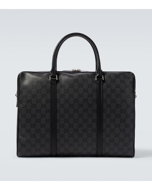 Gucci Black Essence Classic Medium Briefcase for men