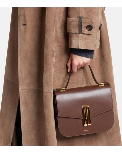 DeMellier London Brown Schultertasche Vancouver Aus Leder