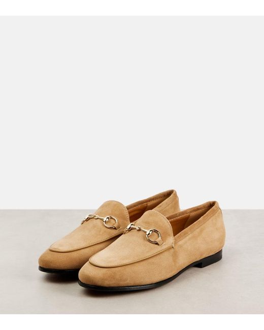 Mocassini Jordaan di Gucci in Natural