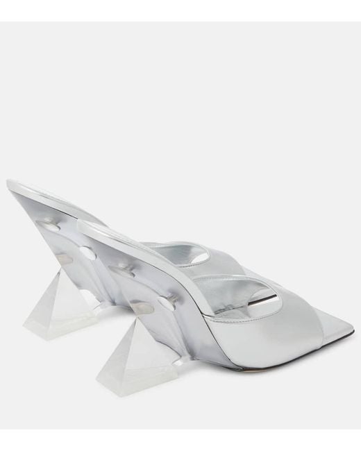 Sandali Cheope 105Mm di The Attico in White