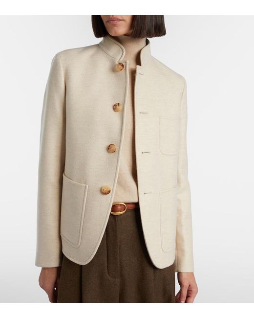 Loro Piana Natural Spagna Cashmere Jacket