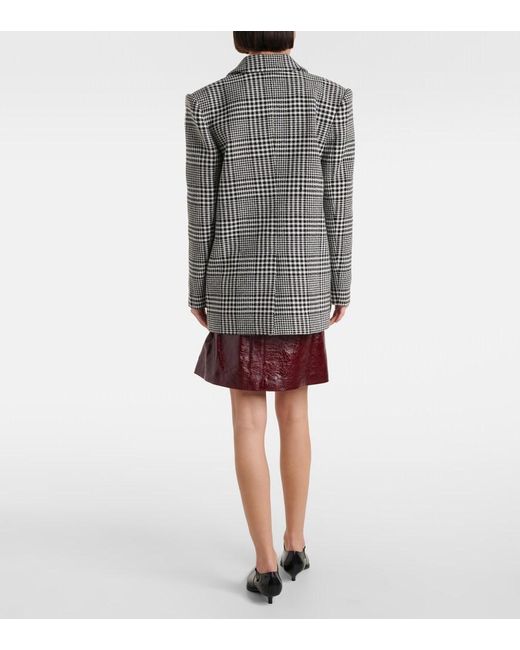 Self-Portrait Gray Blazers
