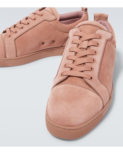 Christian Louboutin Sneakers Louis Junior Aus Leder in Pink für Herren