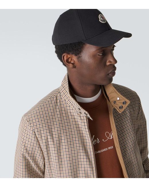 Cappello Da Baseball di Moncler in Black da Uomo
