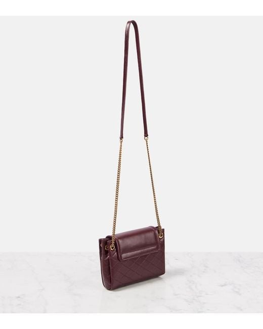Saint Laurent Red Schultertasche Nolita Mini Aus Leder