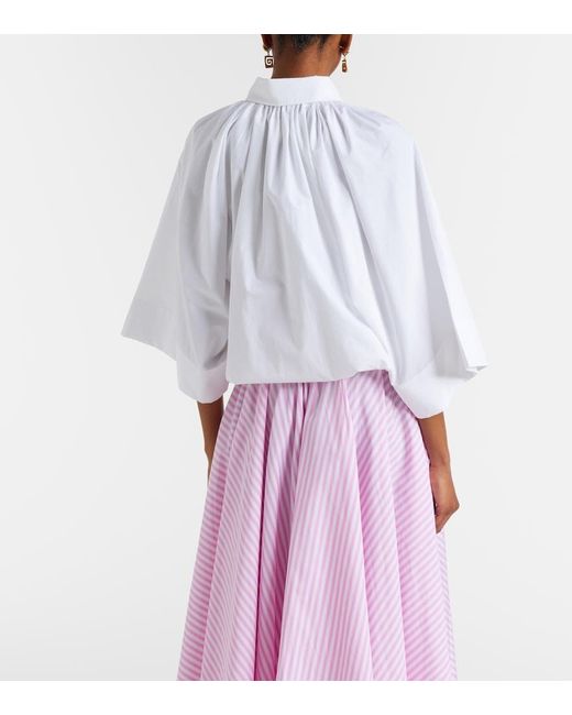 Patou White Cotton Shirt