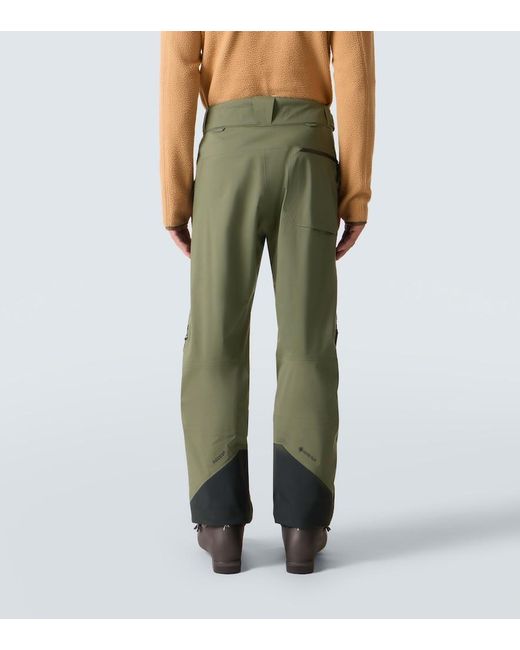Pantaloni Da Sci Alpine di Peak Performance in Green da Uomo