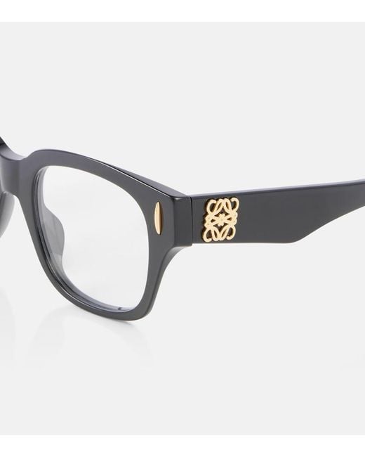 Loewe Brown Anagram Square Glasses