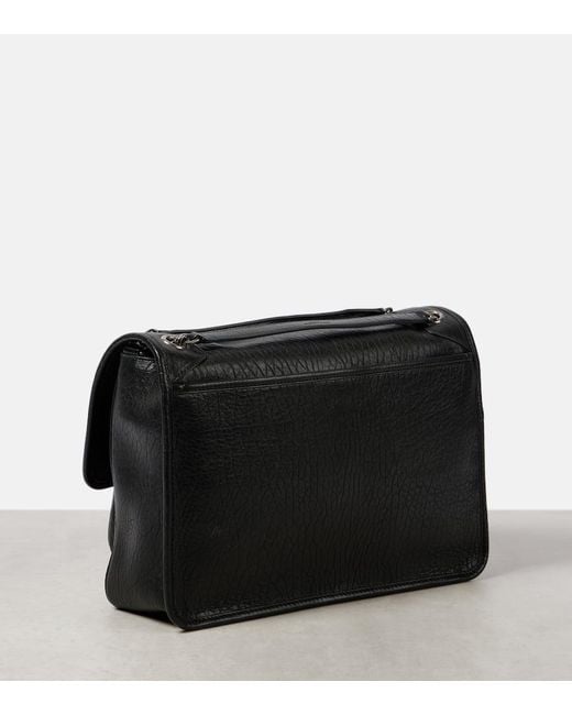 Saint Laurent Black Schultertasche Niki Large Aus Leder