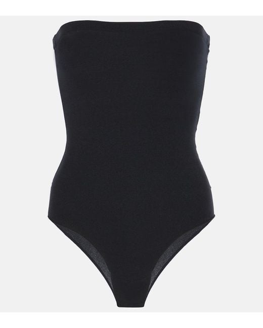 Body Bustier Alaïa en coloris Black
