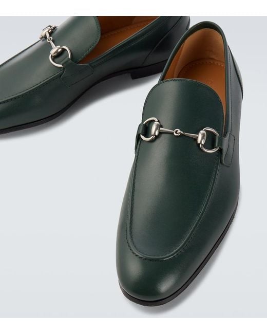 Gucci Jordaan Herrenloafer, Größe in Green für Herren