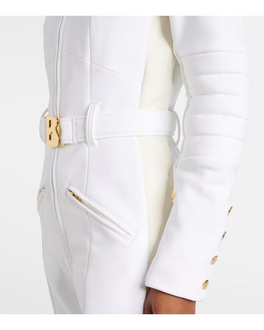 Bogner White Jani Ski Suit