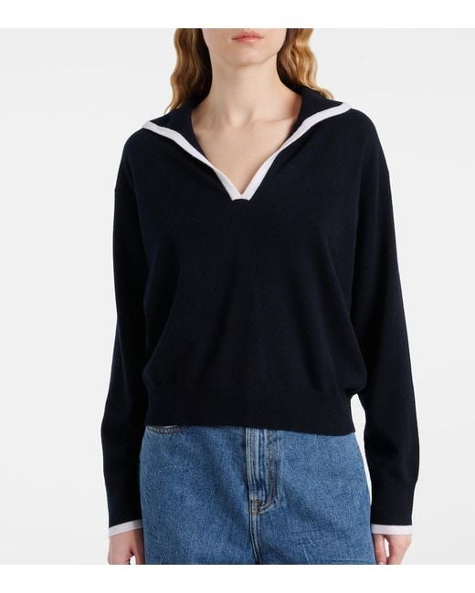 Jardin Des Orangers Blue Cashmere Sweater