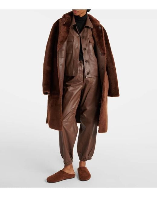 Joseph Brown Leather Jacket
