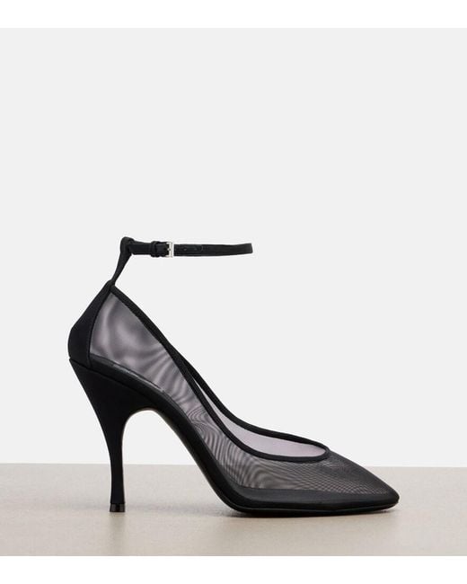 Alaïa Black Mesh Pumps