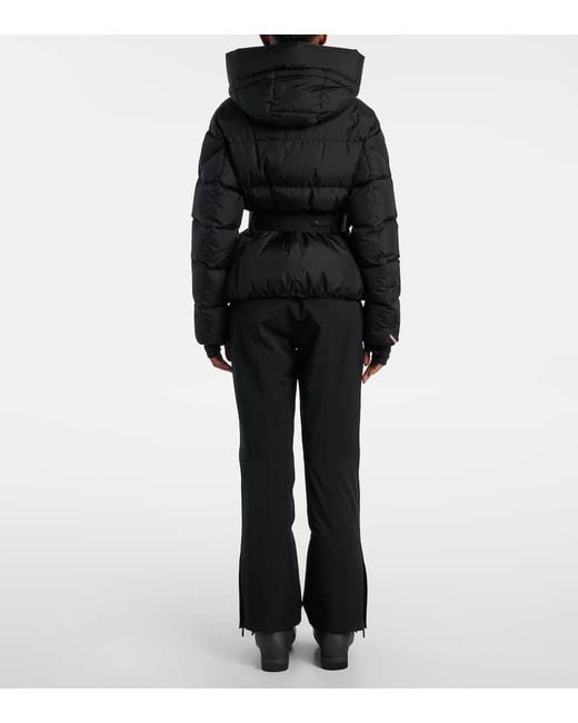 Moncler Black Skijacke Bouquetin