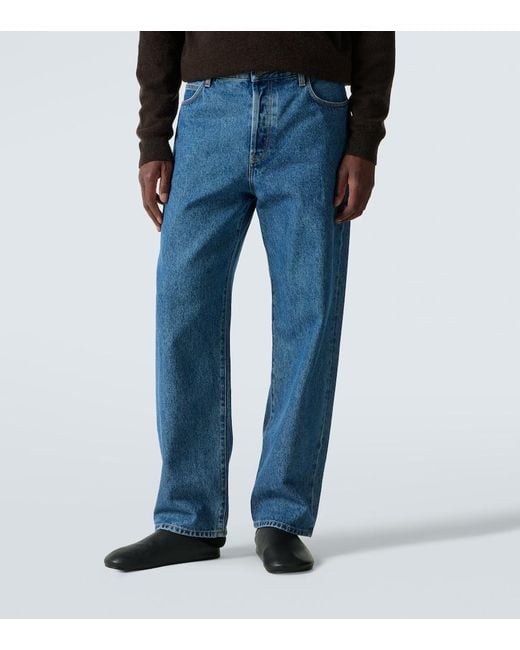 Jean Droit Morton The Row pour homme en coloris Blue