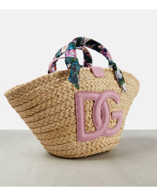 Dolce & Gabbana Pink Dg Basket Bag