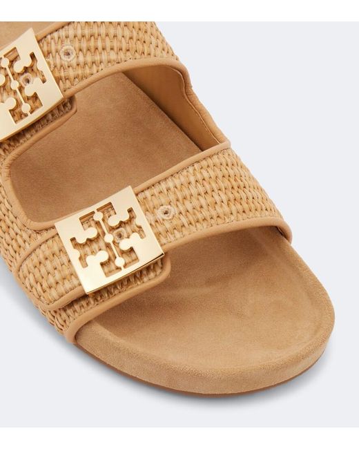 Tory Burch Brown Slides Mellow