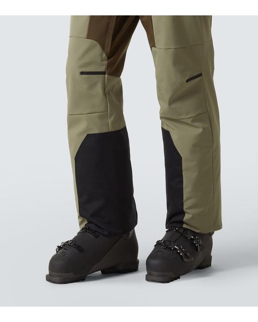 Fusalp Green Sidyo Colorblocked Ski Pants for men