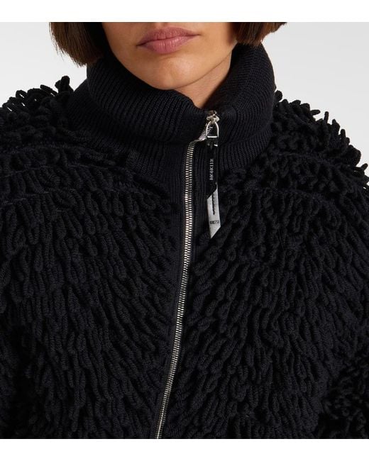 Moncler Genius Black X Ee72 By Edward Enninful Wool-Blend Down Jacket