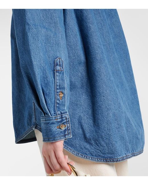 Camicia di jeans di Totême  in Blue