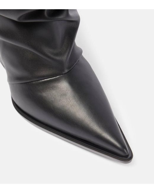 Botas altas de piel sintetica Alexandre Vauthier de color Black