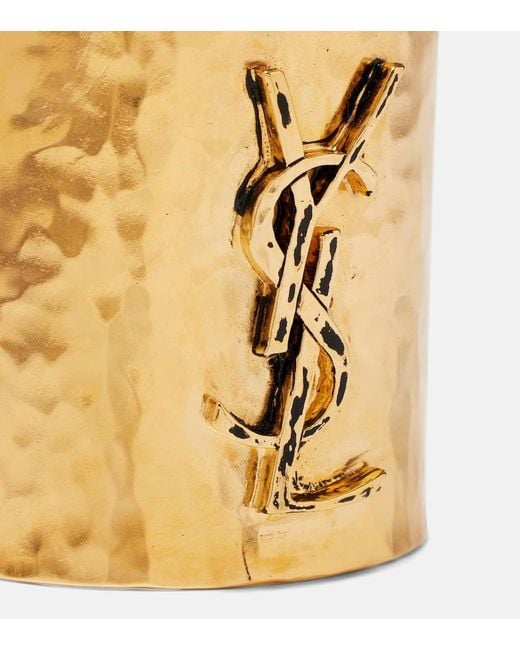 Pulsera Cassandre Saint Laurent de color Metallic