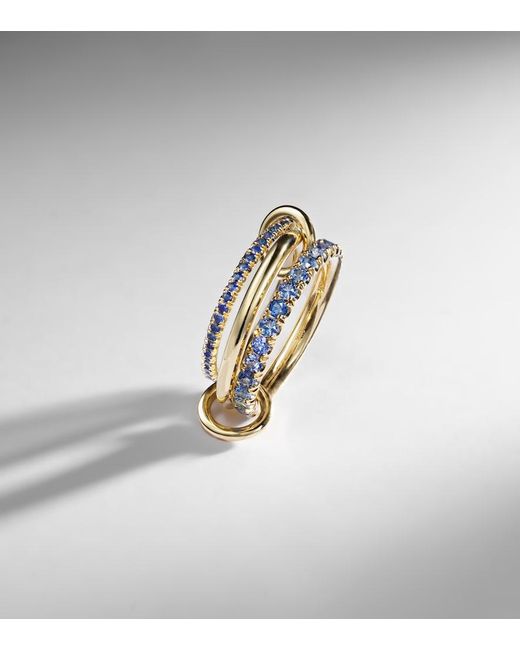 Spinelli Kilcollin White Norah 18Kt Ring With Sapphires