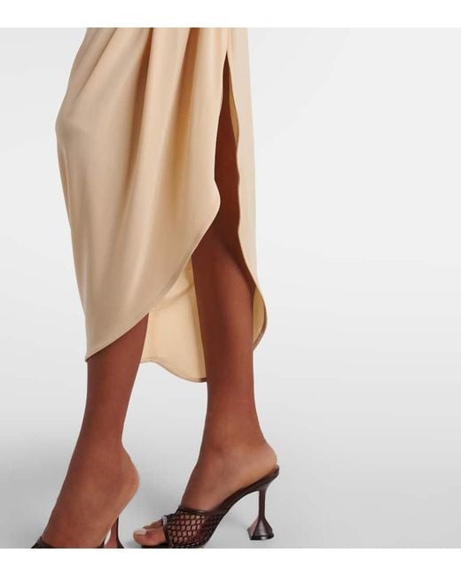 Robe Midi En Dentelle Jean Paul Gaultier en coloris Natural