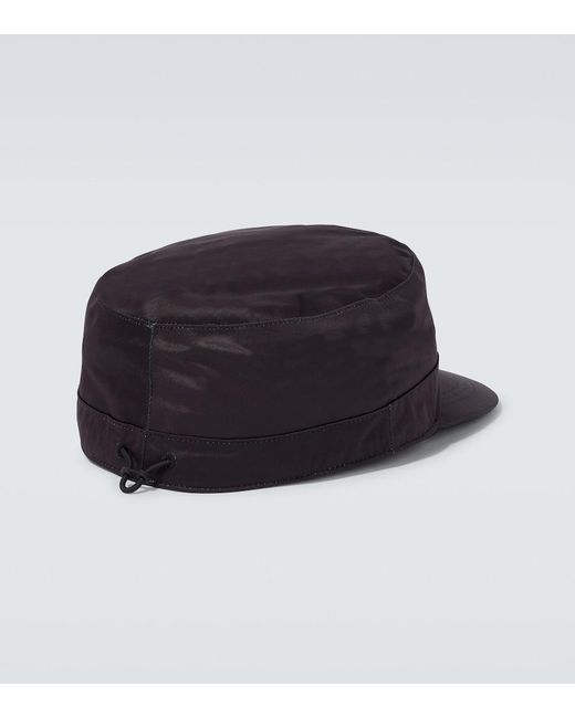 Undercover Blue Nylon Baseball Cap for men