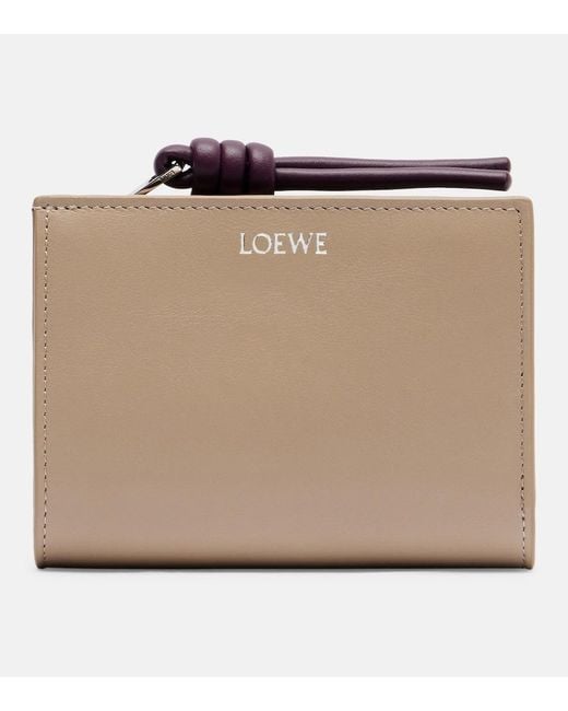 Loewe Natural Knot Leather Wallet