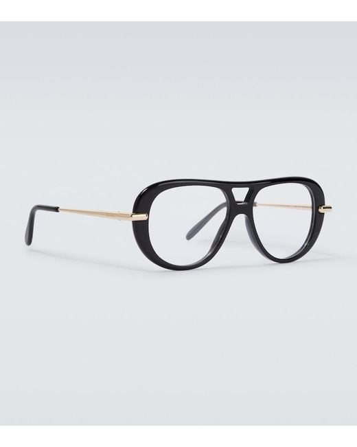 Loewe Aviator-Brille in Black für Herren