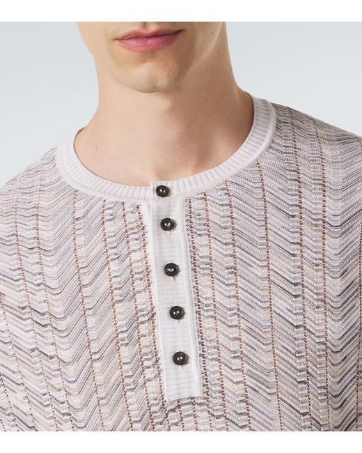 Pullover di Missoni in Gray da Uomo
