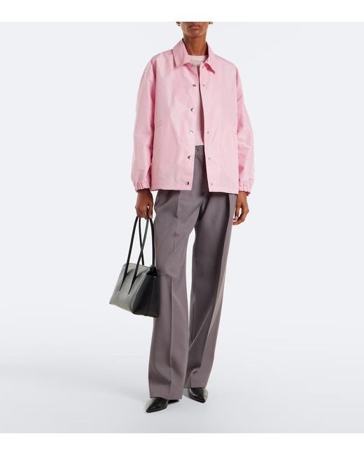 Jil Sander Pink Technical Jacket
