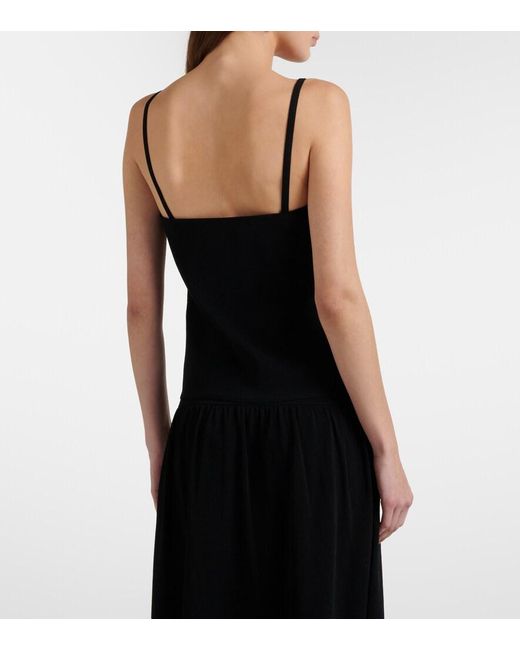 Vince Black Corset Top