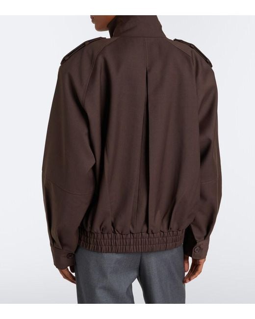 Frankie Shop Brown Kelly Blouson Jacket