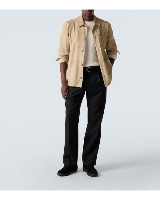 Stivaletti Stringati di Tod's in Black da Uomo