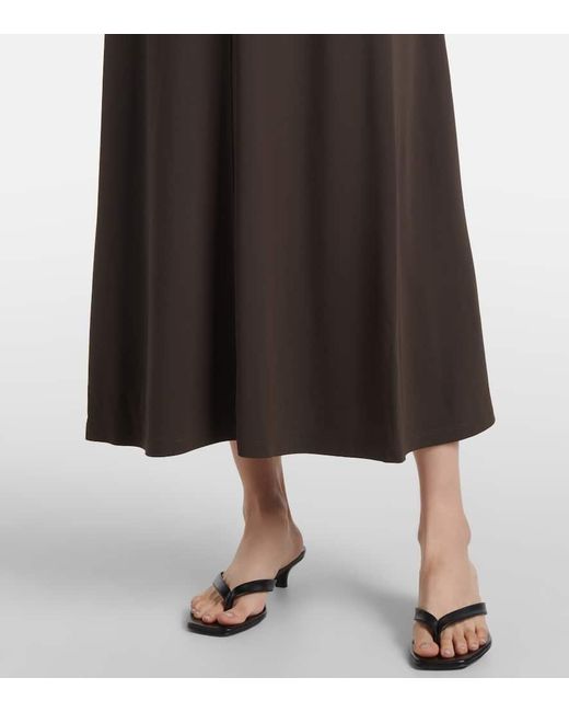 Totême  Black Jersey Maxi Skirt