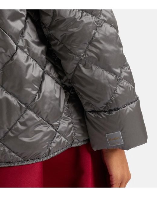 Max Mara Black The Cube Technical Puffer Jacket