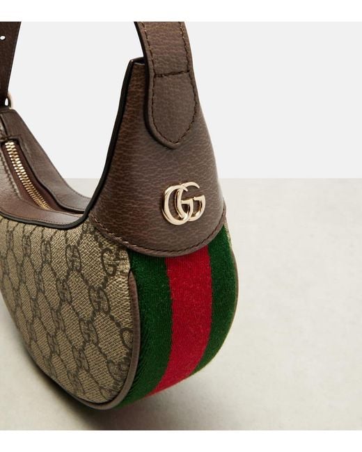 Borsa A Spalla Ophidia Small Gg di Gucci in Gray