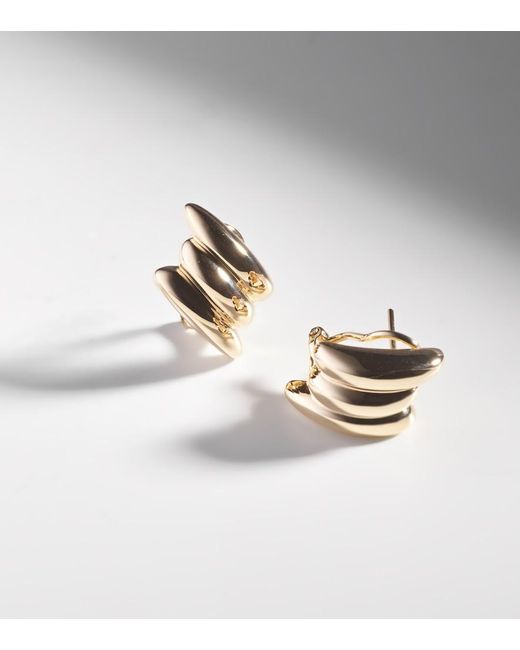 Anita Ko White Clair Small 18Kt Earrings