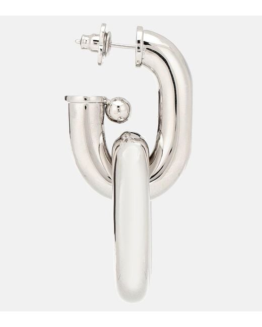 Rabanne Metallic Chain Link Earrings