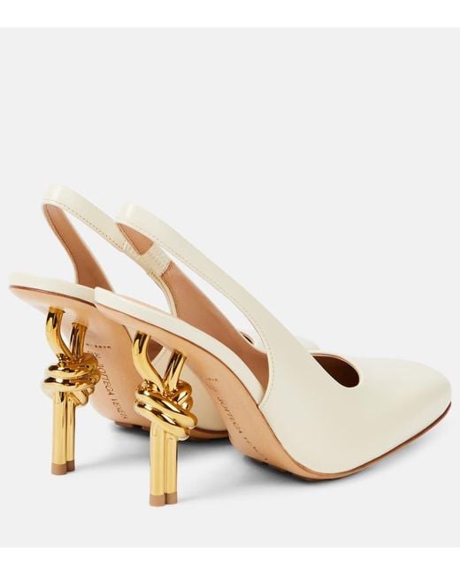 Bottega Veneta Natural Knot Pump