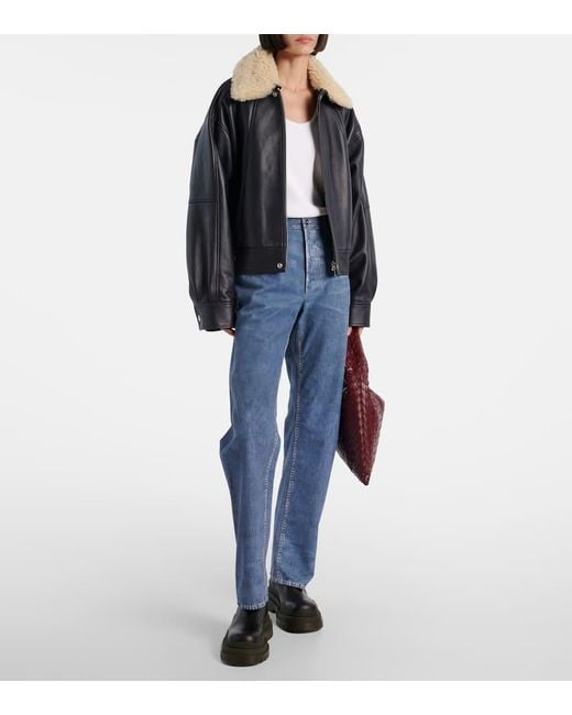 Top En Coton Melange Bottega Veneta en coloris White